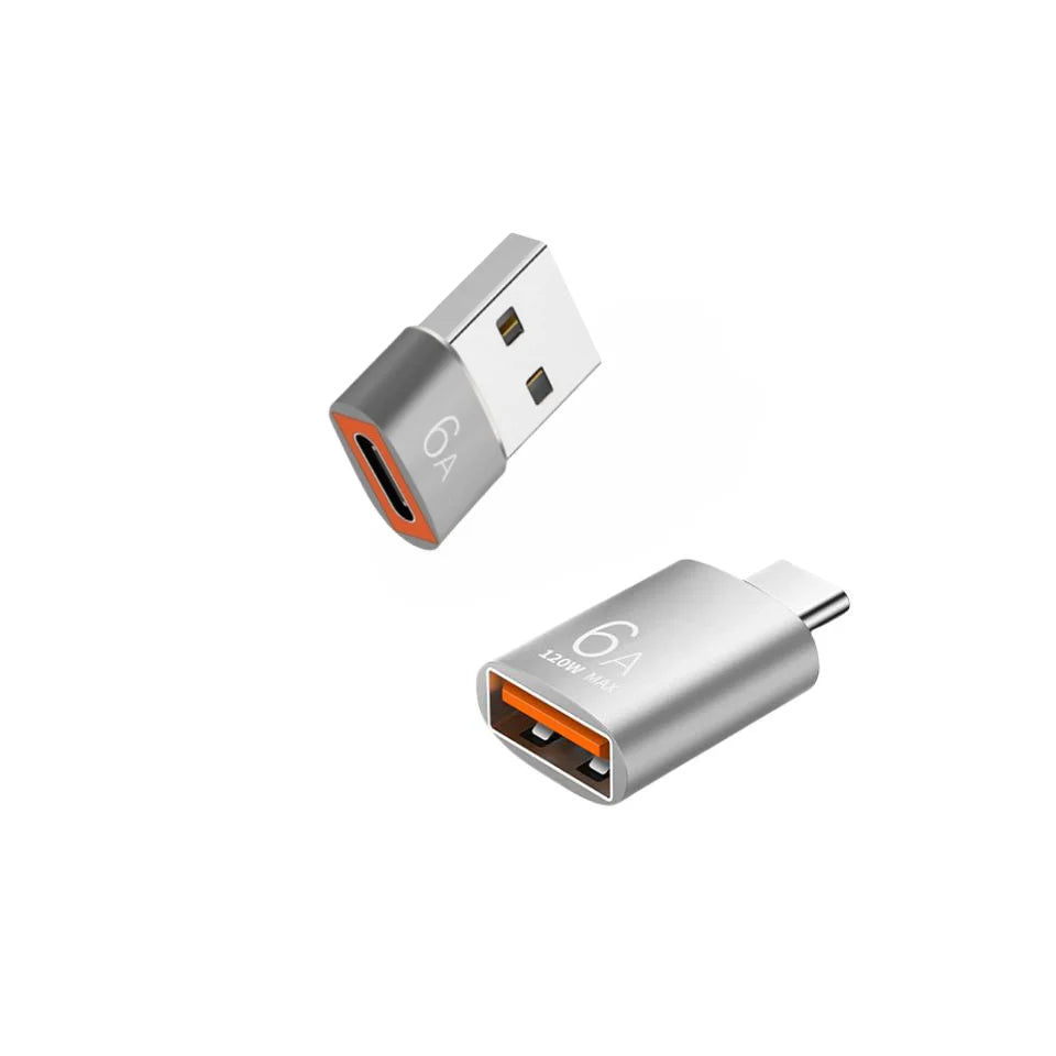 USB-A zu USB-C OTG Adapter 10A/6A
