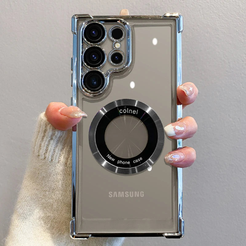 Magnetische Hülle für Samsung S25–S22