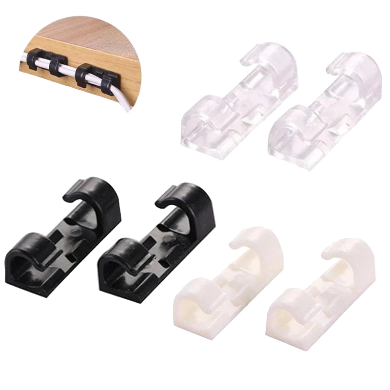 USB Kabelclips Selbstklebend für Ordnung Zuhause Büro