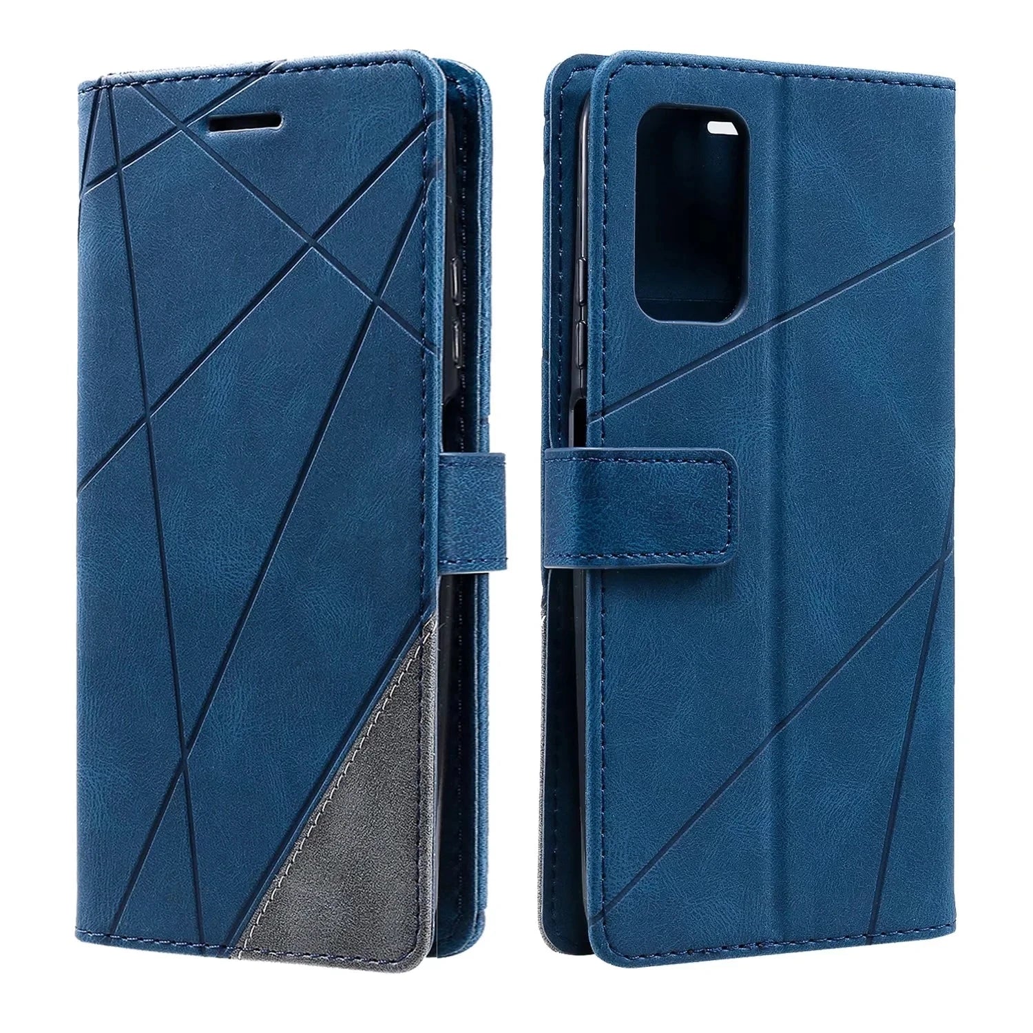 Étui à rabat magnétique en cuir pour Xiaomi Poco