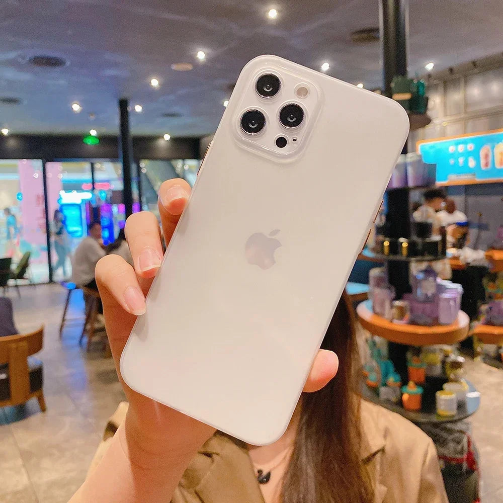 Ultradünne matte TPU-Hülle für iPhone 17 Serie