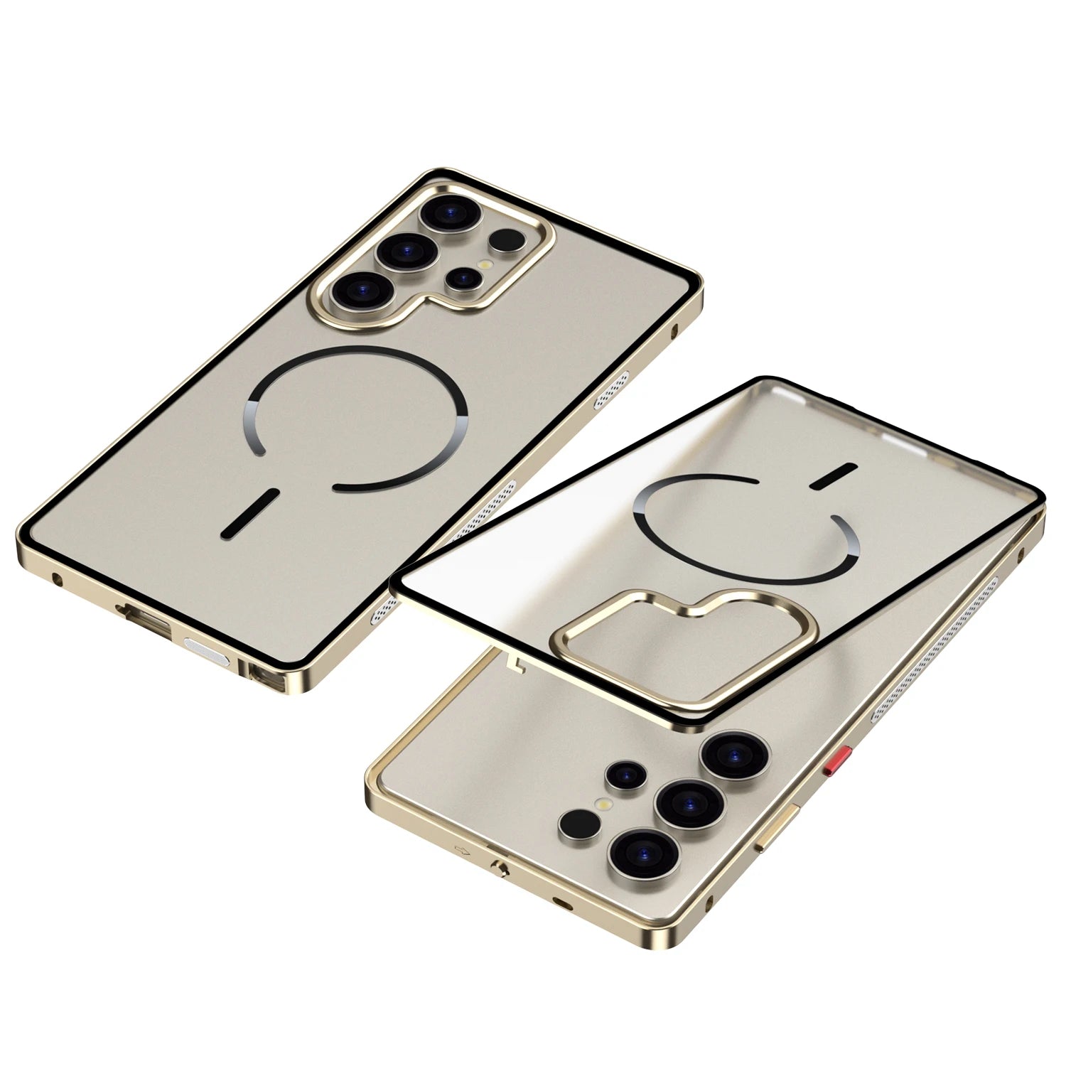 Magnetische Metallrahmen Hülle für Samsung S25 Ultra