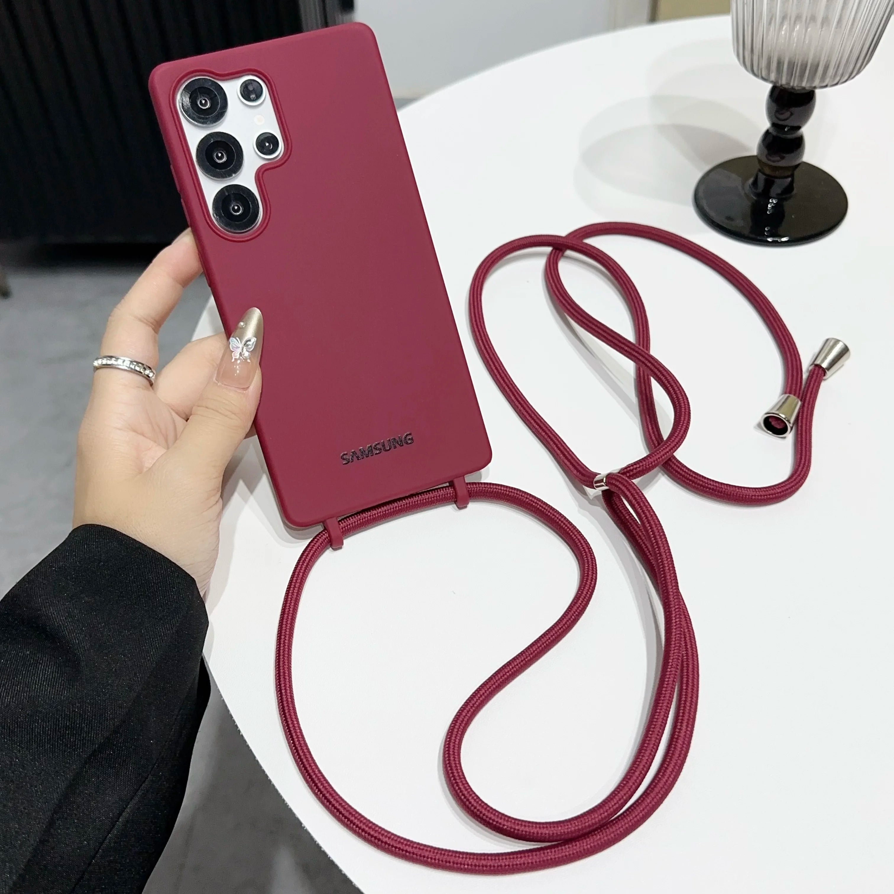 Crossbody TPU Hülle für Samsung Galaxy S20–S25