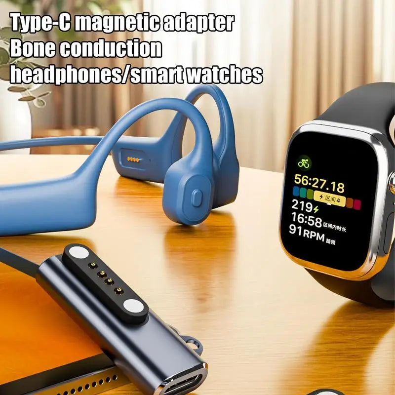 Magnetischer Ladeadapter Typ-C 7,62mm