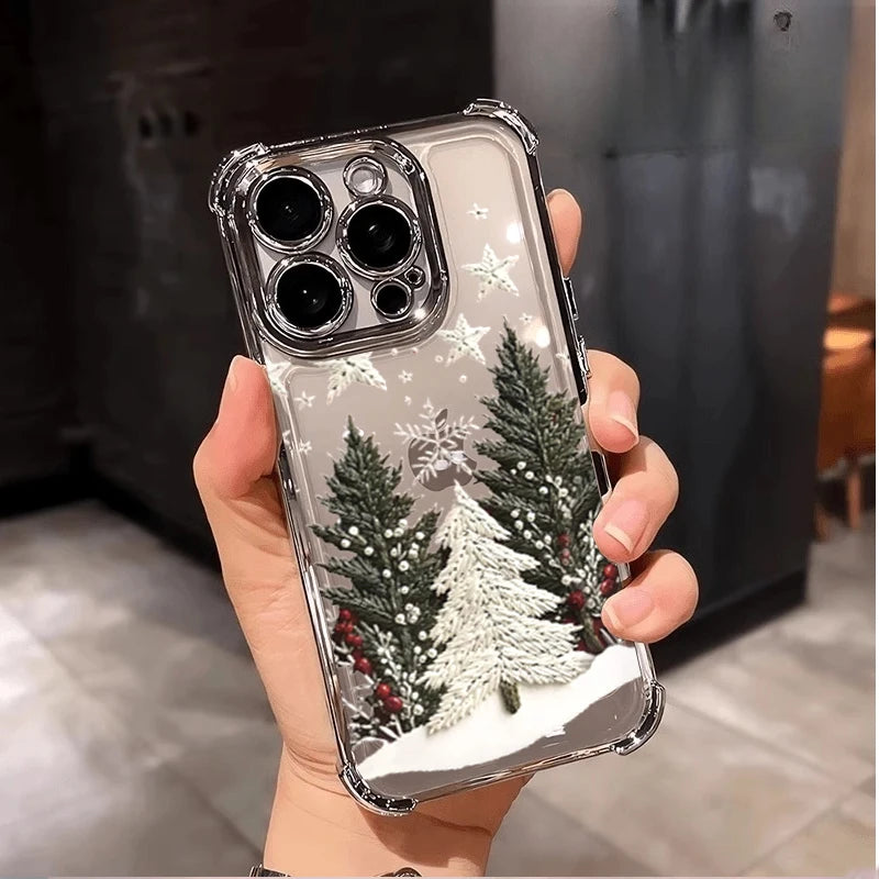 Christmas TPU phone case for Google Pixel 8 9 10, luxury design