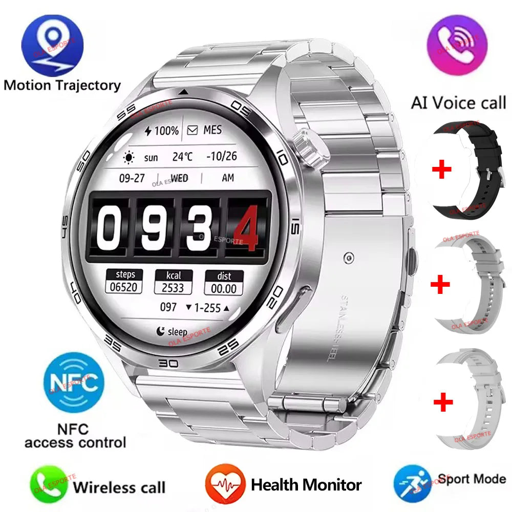Uhr 5 Pro GPS Smartwatch Herren mit AMOLED Display