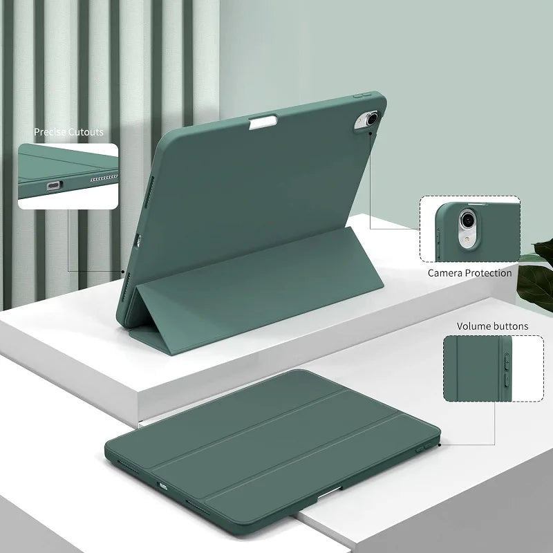 Case with pen holder for iPad models