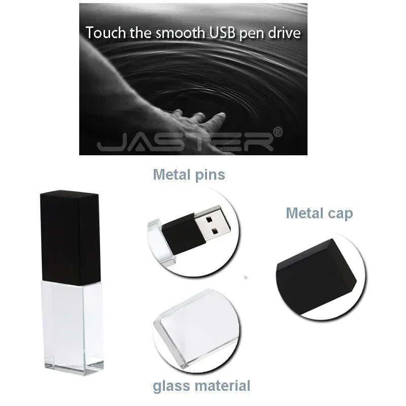 Crystal USB-Stick 128GB Kreativ Geschenk