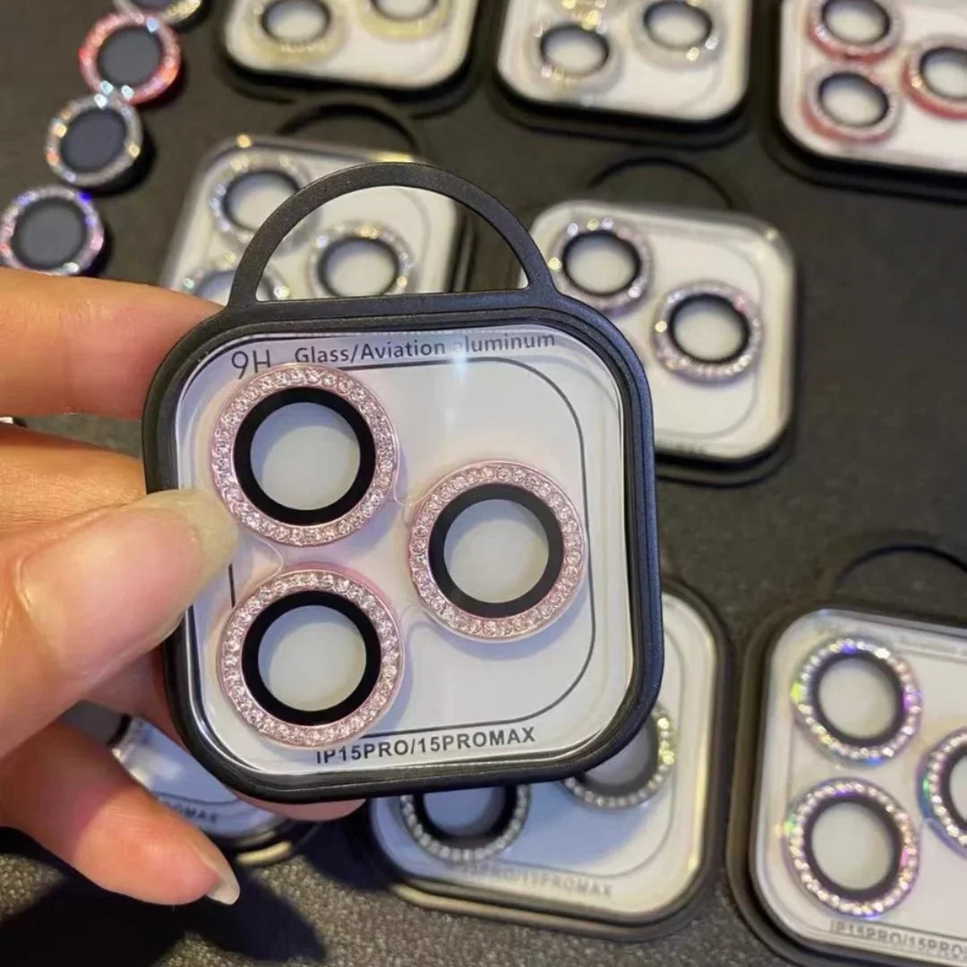 Diamant Kameraobjektivschutz für iPhone 17 Serie