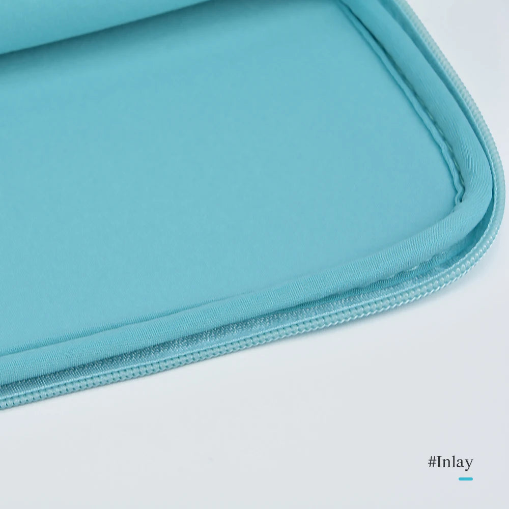 Weiche Baumwoll-Laptophülle 11–15,6 Zoll