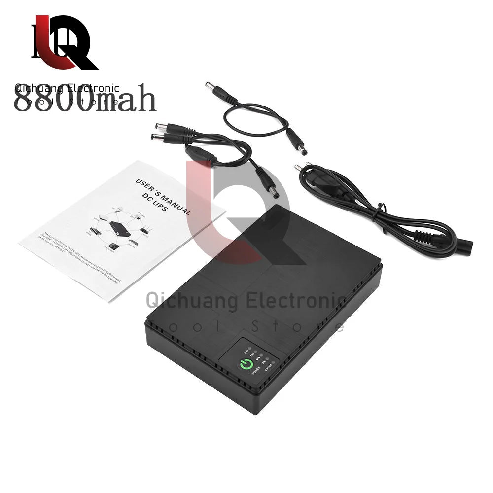 Power Bank 8800/10400mAh UPS 5‑24V Notstrom