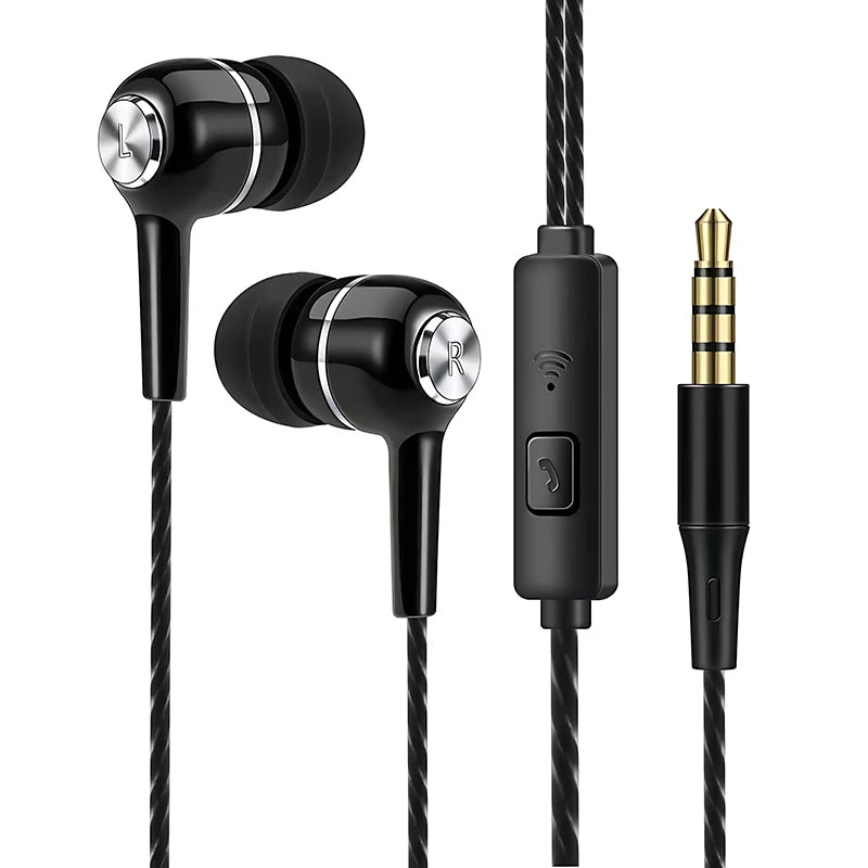 3,5mm In-Ear Kopfhörer mit Mikrofon