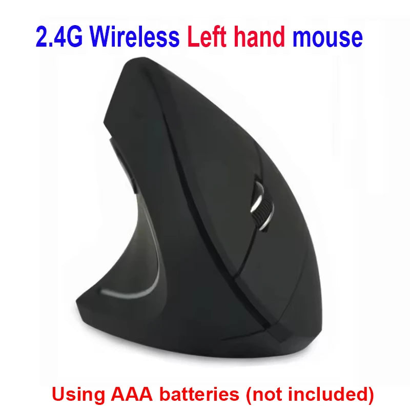 Ergonomische vertikale Bluetooth-Maus, kabellos, wiederaufladbar