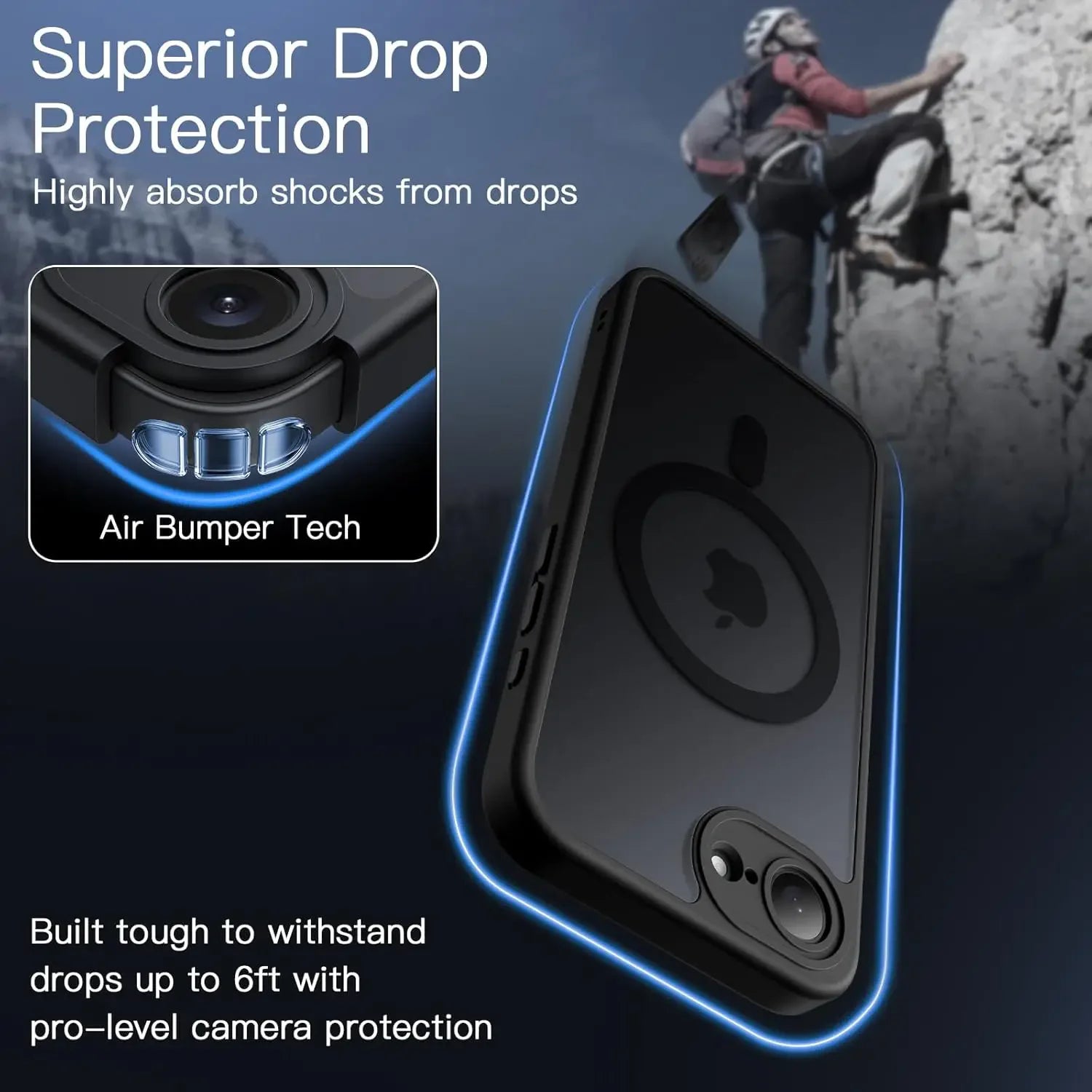 Coque magnétique Magsafe pour iPhone 16E