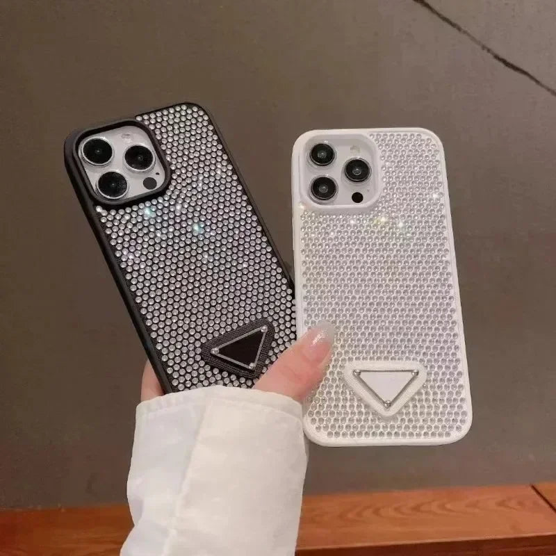 Luxus Zirkon Makronen Handyhülle für iPhone 16–11