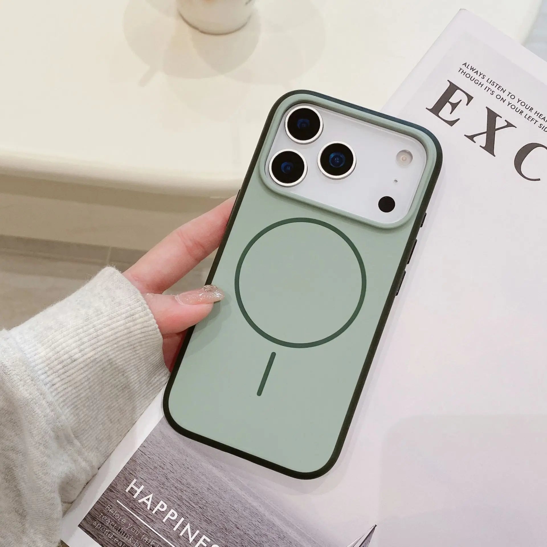 Transparente Magnethülle für iPhone 17 mit Magsafe