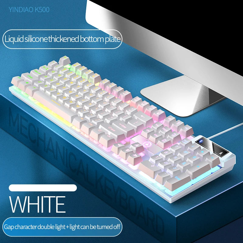 YINDIAO Gaming-Tastatur mit Numpad