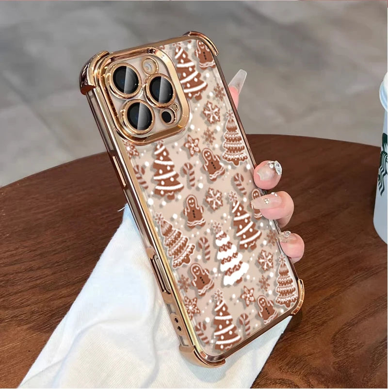 Christmas TPU phone case for Google Pixel 8 9 10, luxury design