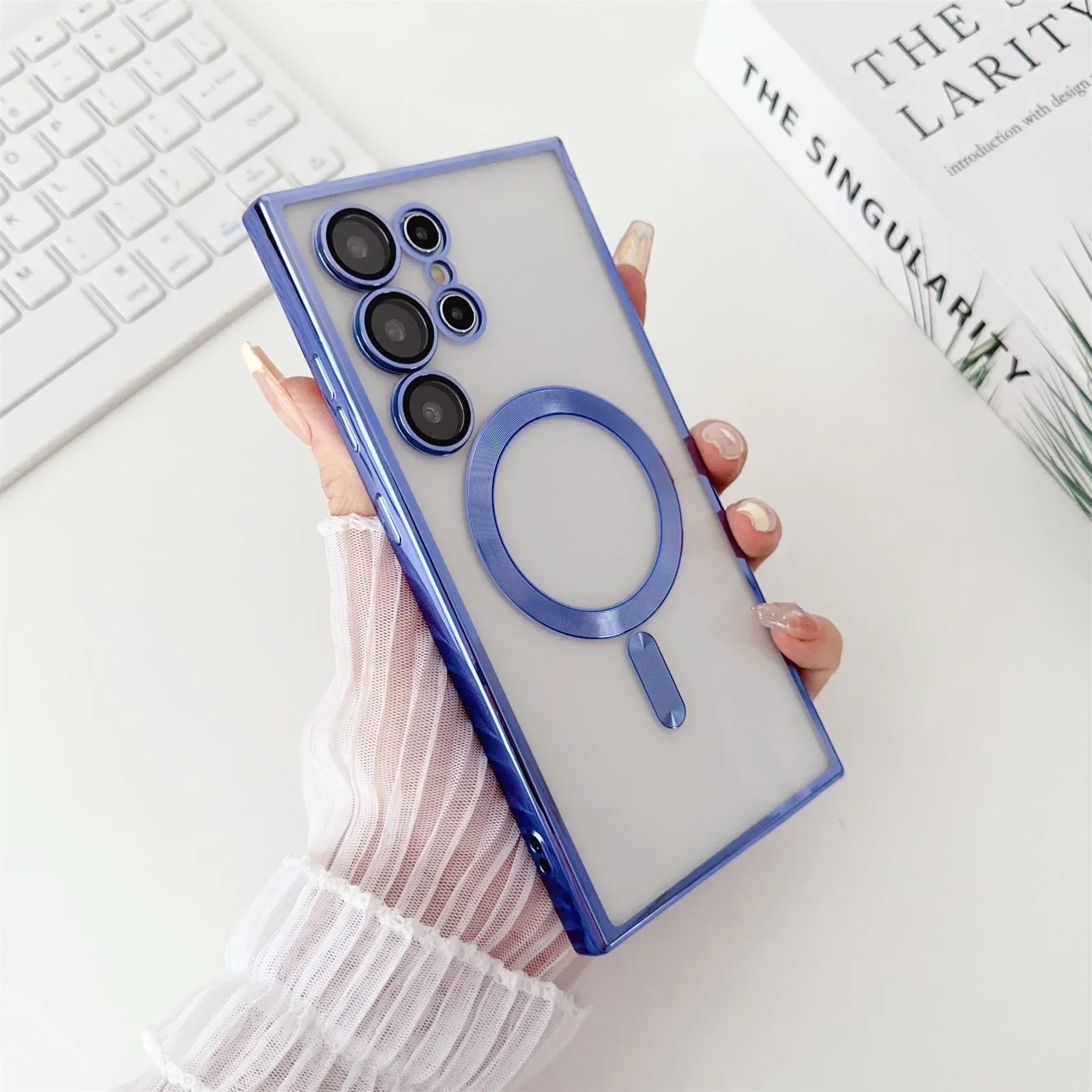 Magnetische Magsafe Hülle für Samsung S25/S24