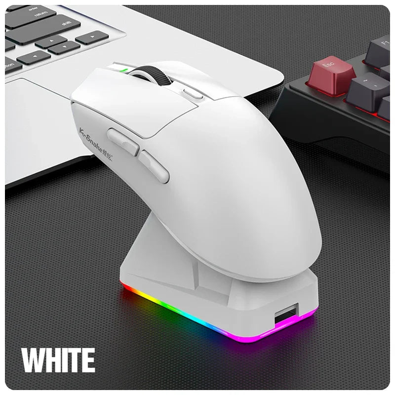 Kabellose Gaming-Maus mit RGB und 12000 DPI