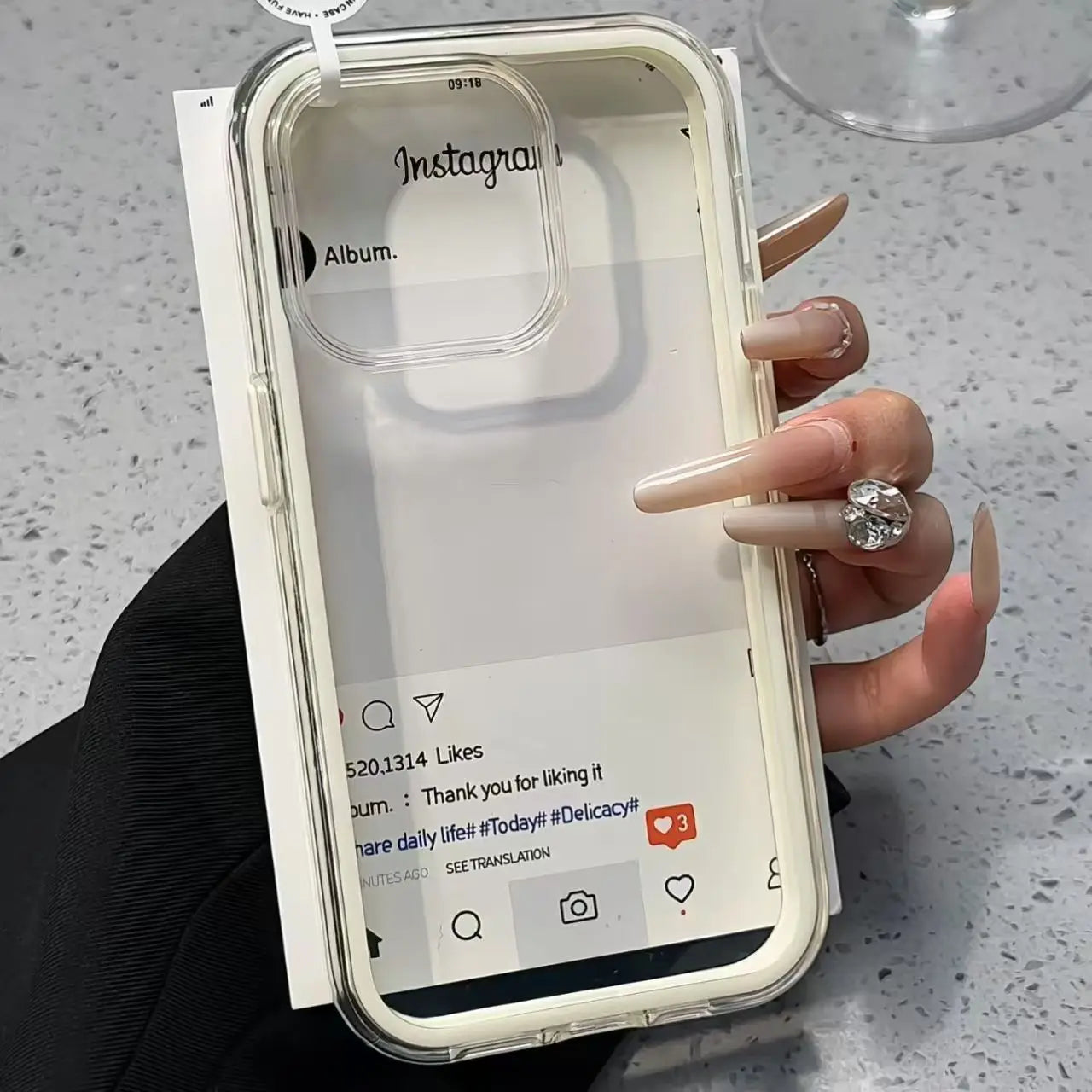 Luxus Candy Rahmen iPhone Hülle