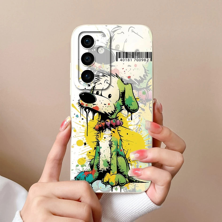 Leopardenmuster Silikonhülle mit Kameraschutz