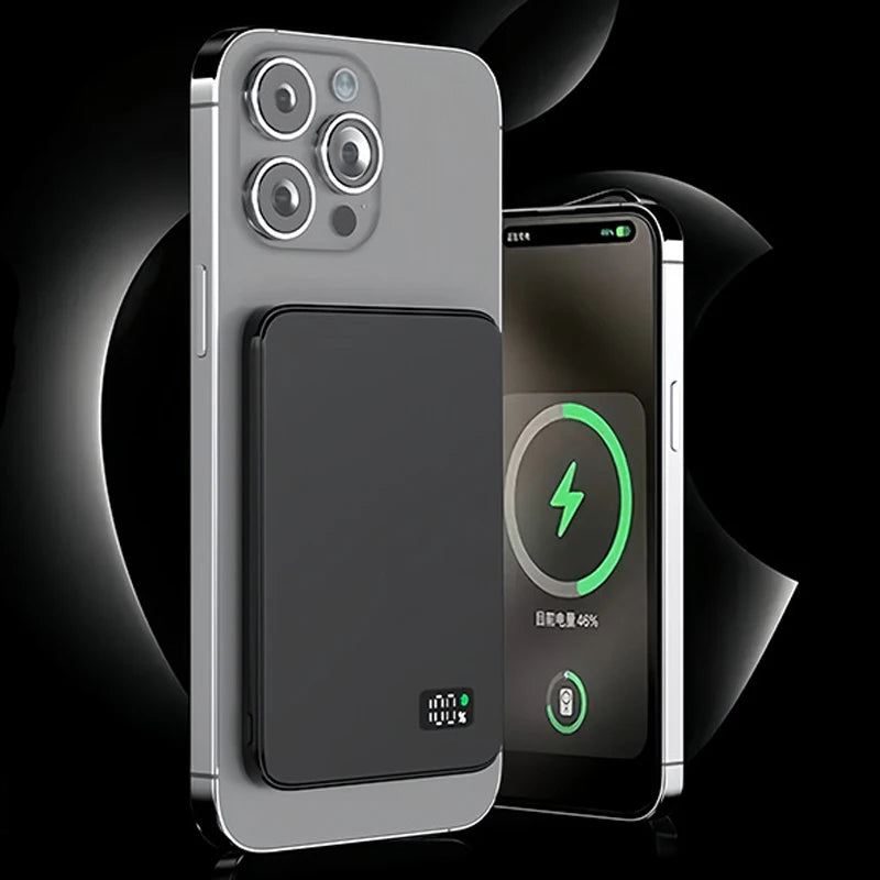 Ultradünne MagSafe Powerbank mit LED