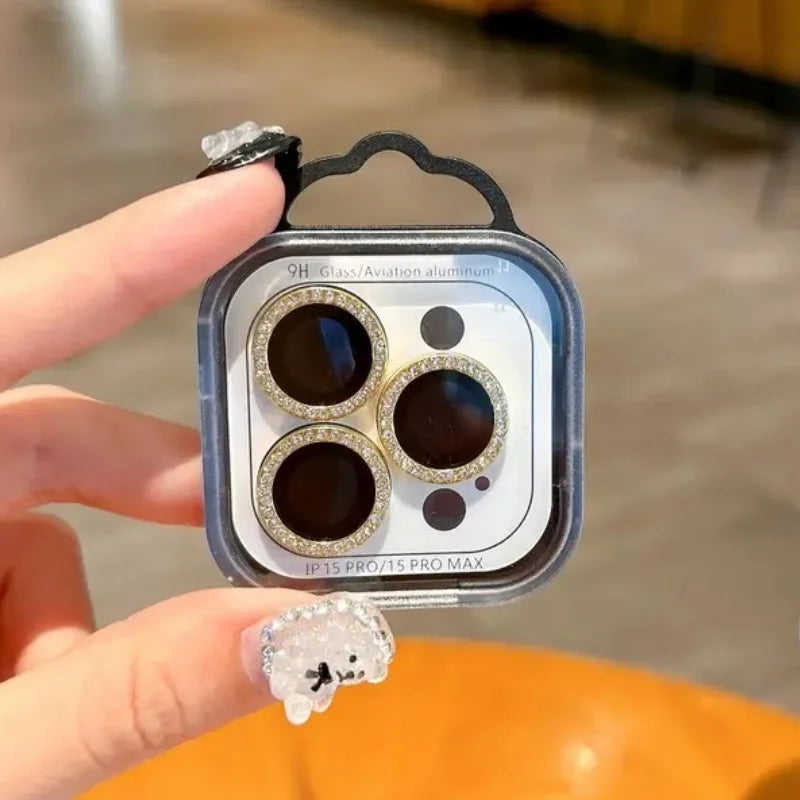 Diamant Kameraobjektivschutz für iPhone 17 Serie