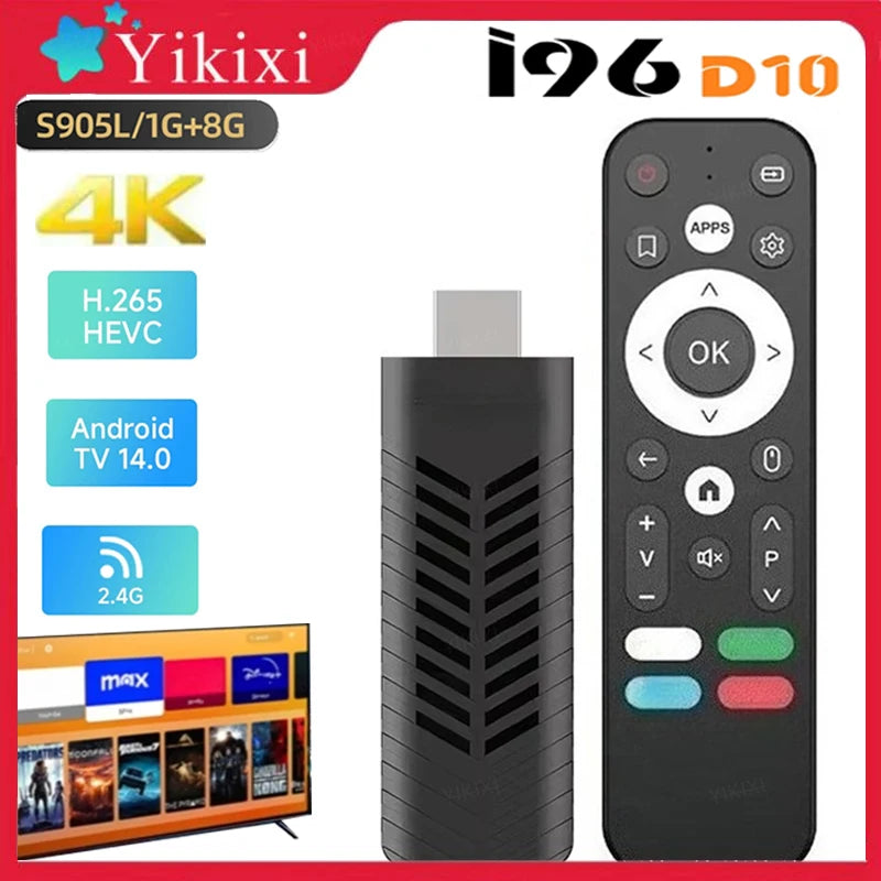 S905L D10 TV Stick Android 10 HD 4K WiFi