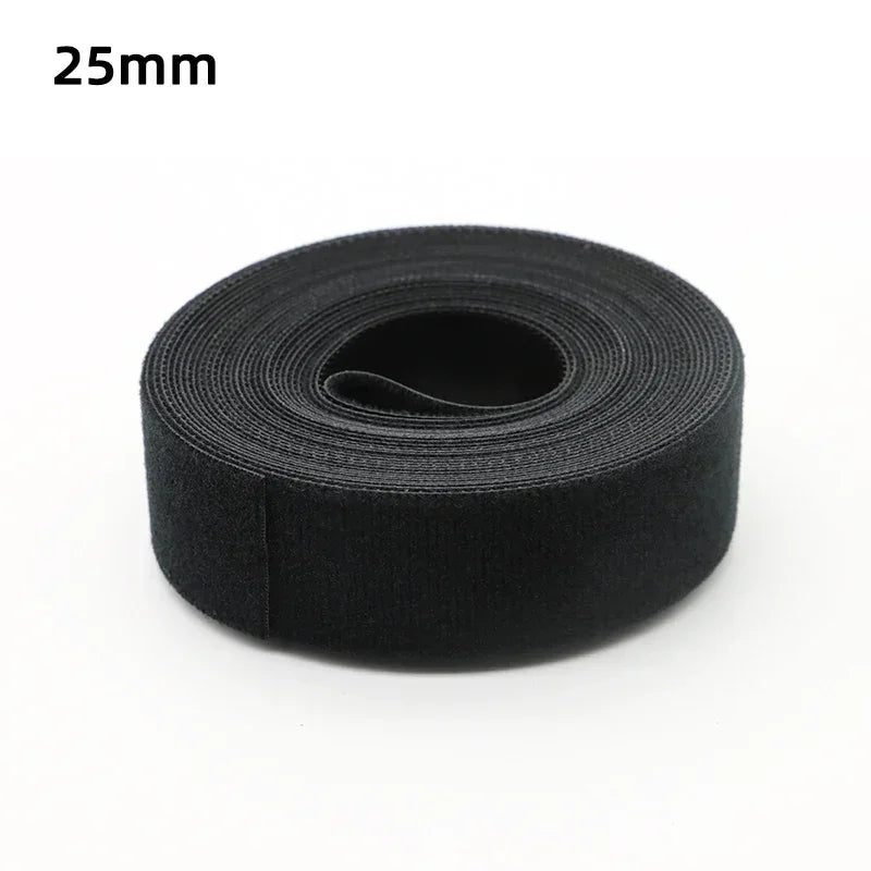 Wiederverwendbare Kabelbinder Set – Schwarz Nylon Clips