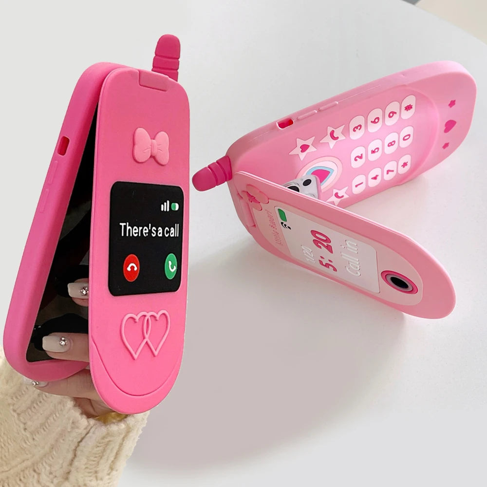 3D Spiegel-Handyhülle Silikon für iPhone 13–16 Pro