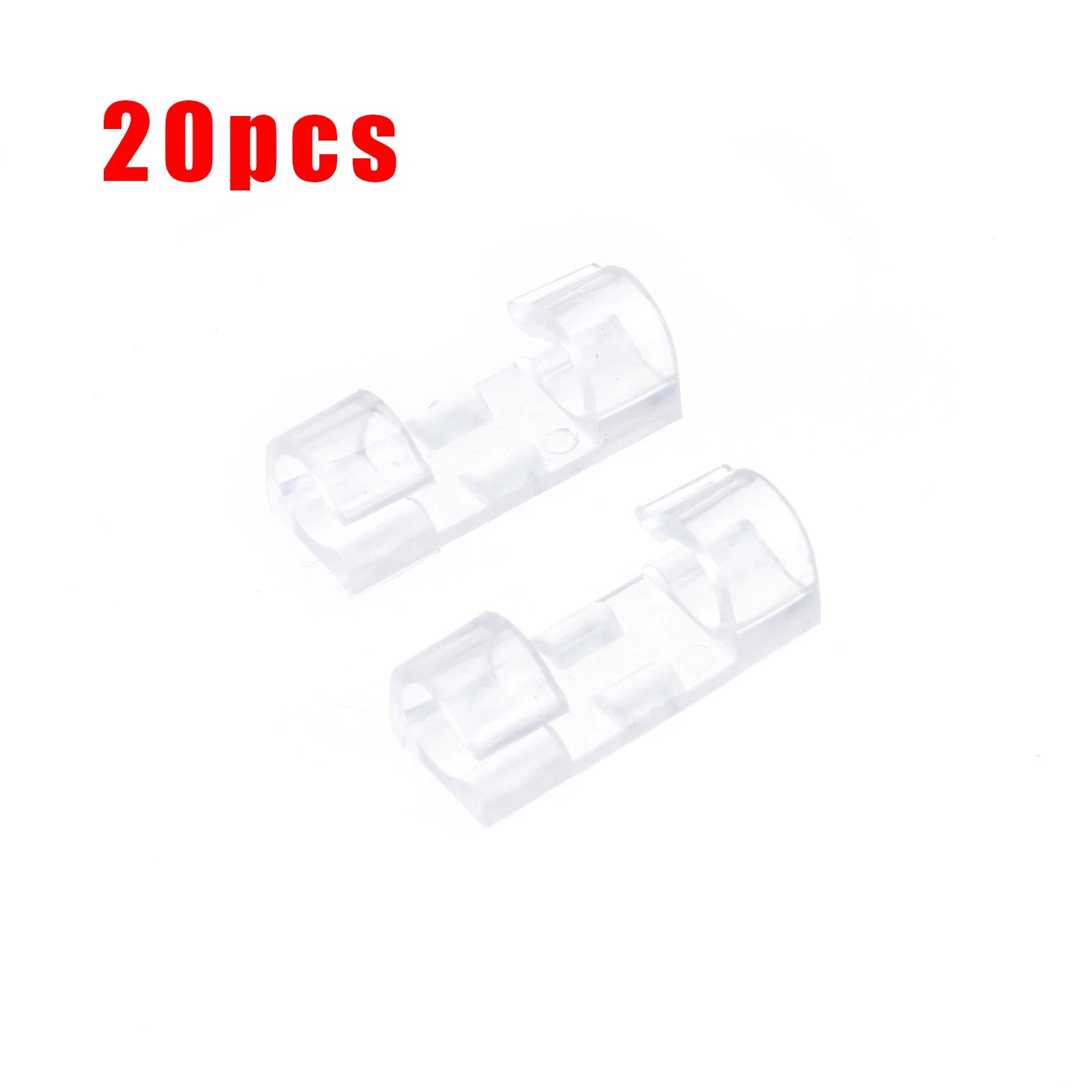 Self-adhesive cable clips for cable organization & office