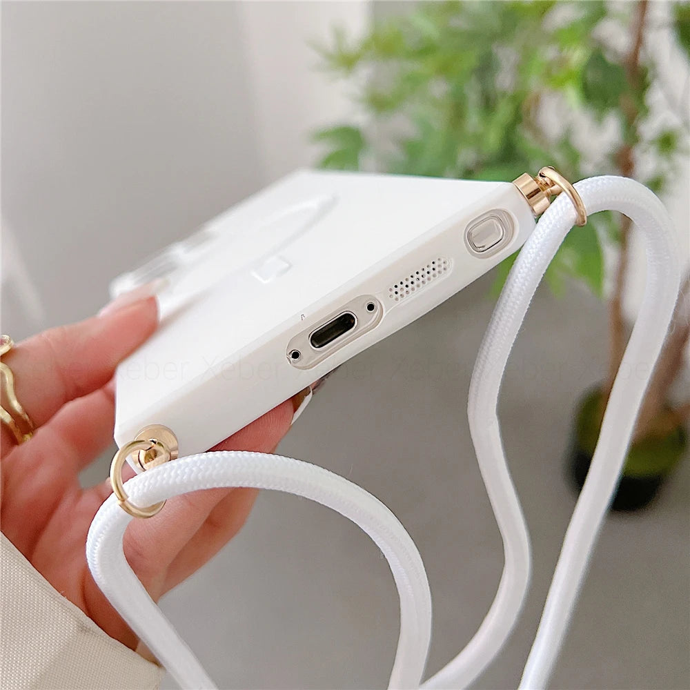 Magnetische Umhängehülle mit Band für Galaxy