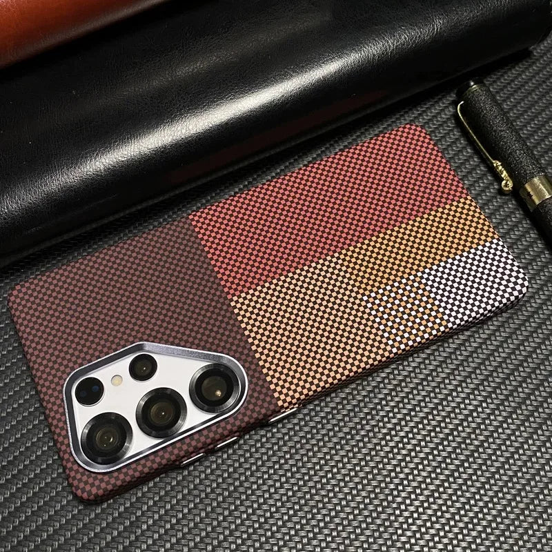 Luxus Carbon Magsafe Hülle Samsung