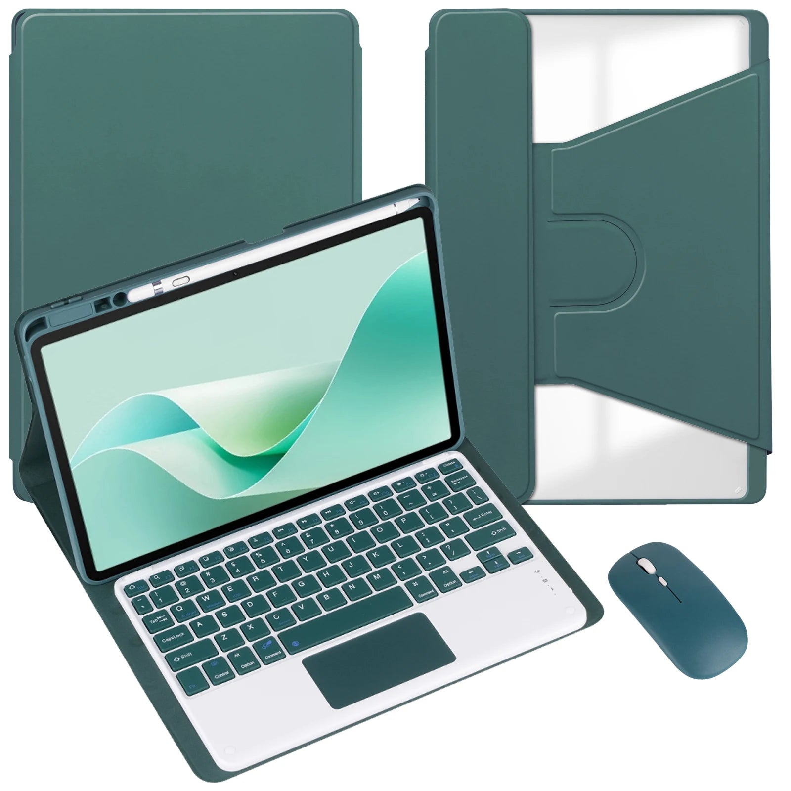 360° Drehbare Hülle mit Tastatur iPad Air Pro