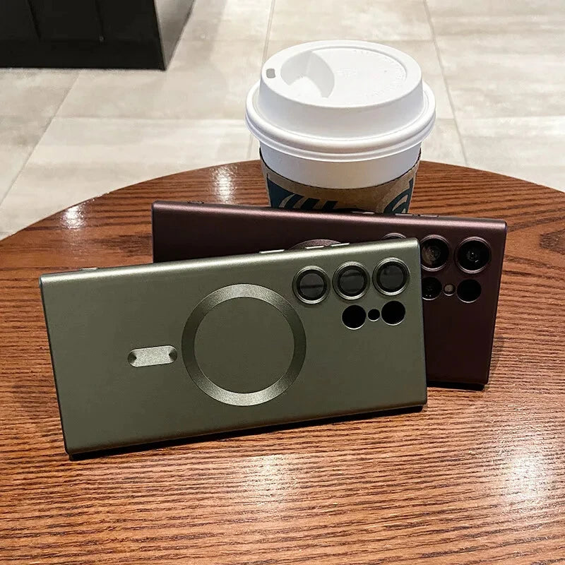 Magnetische Magsafe Schutzhülle für Samsung S24