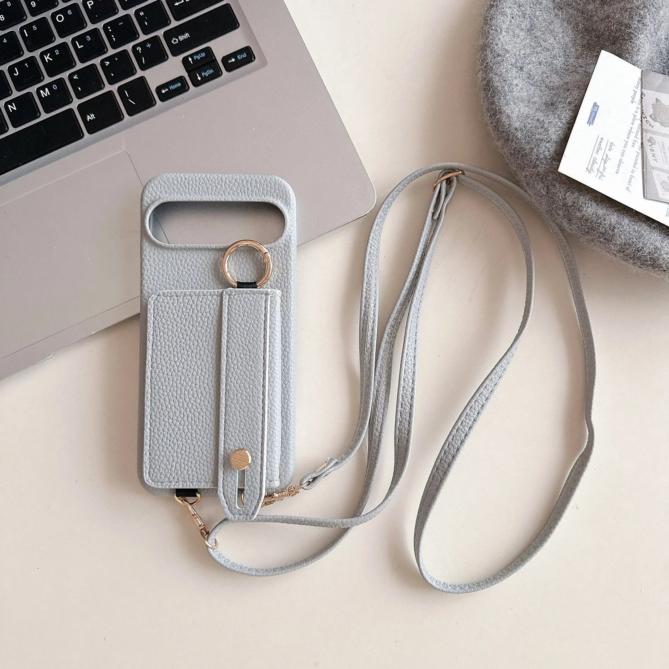 Ring Crossbody Wallet Hülle für Google Pixel 9