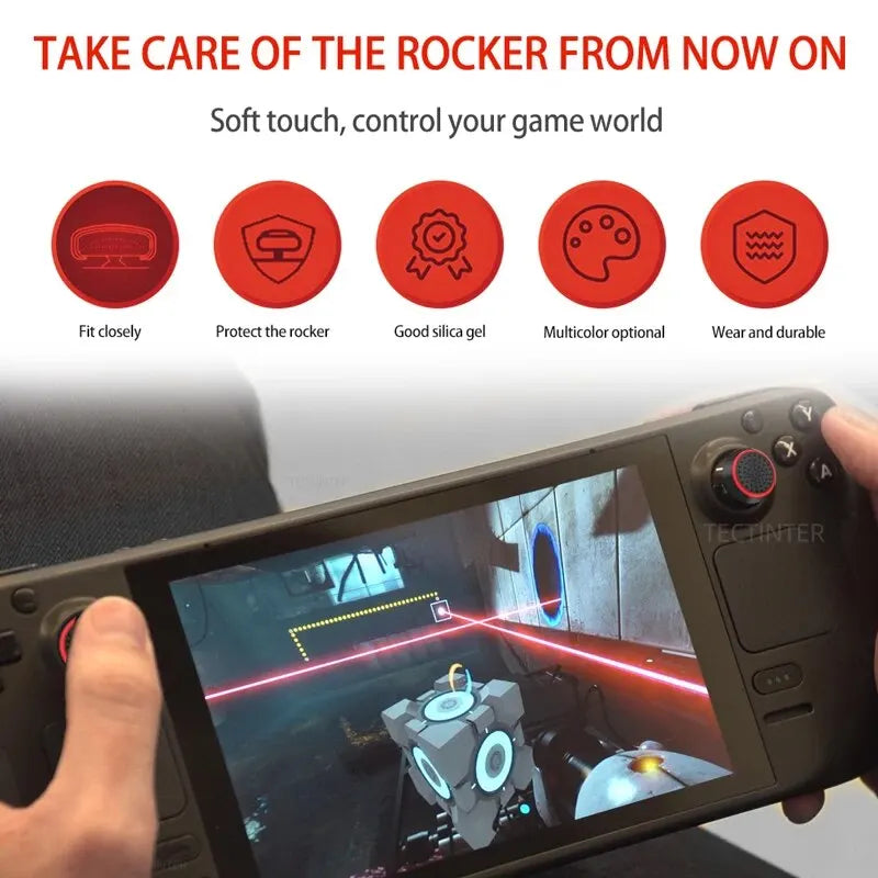 Silikon Daumen-Griffe für PS5/PS4/Xbox Controller 4er Set