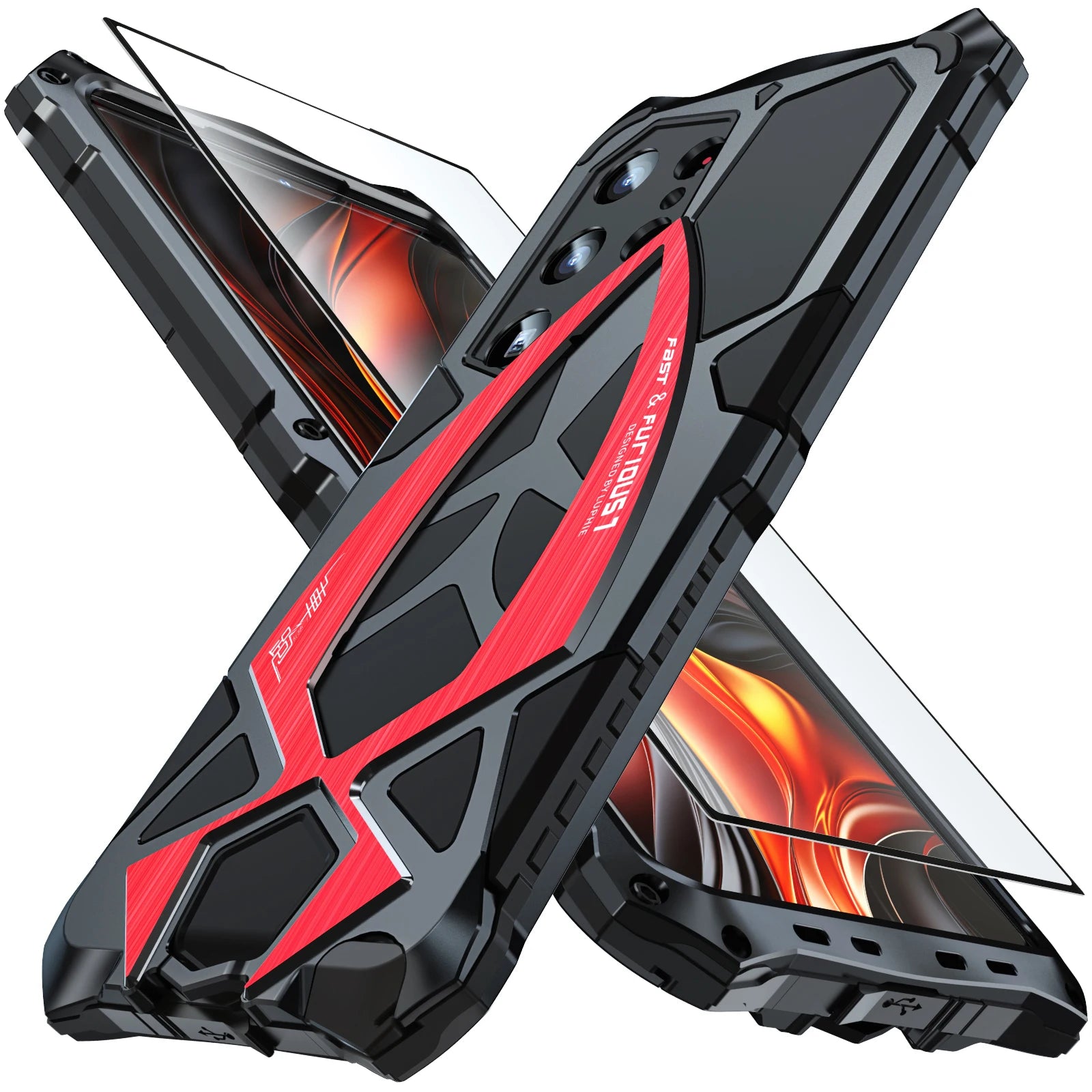 Stoßfeste Militärhülle für Samsung Galaxy Modelle