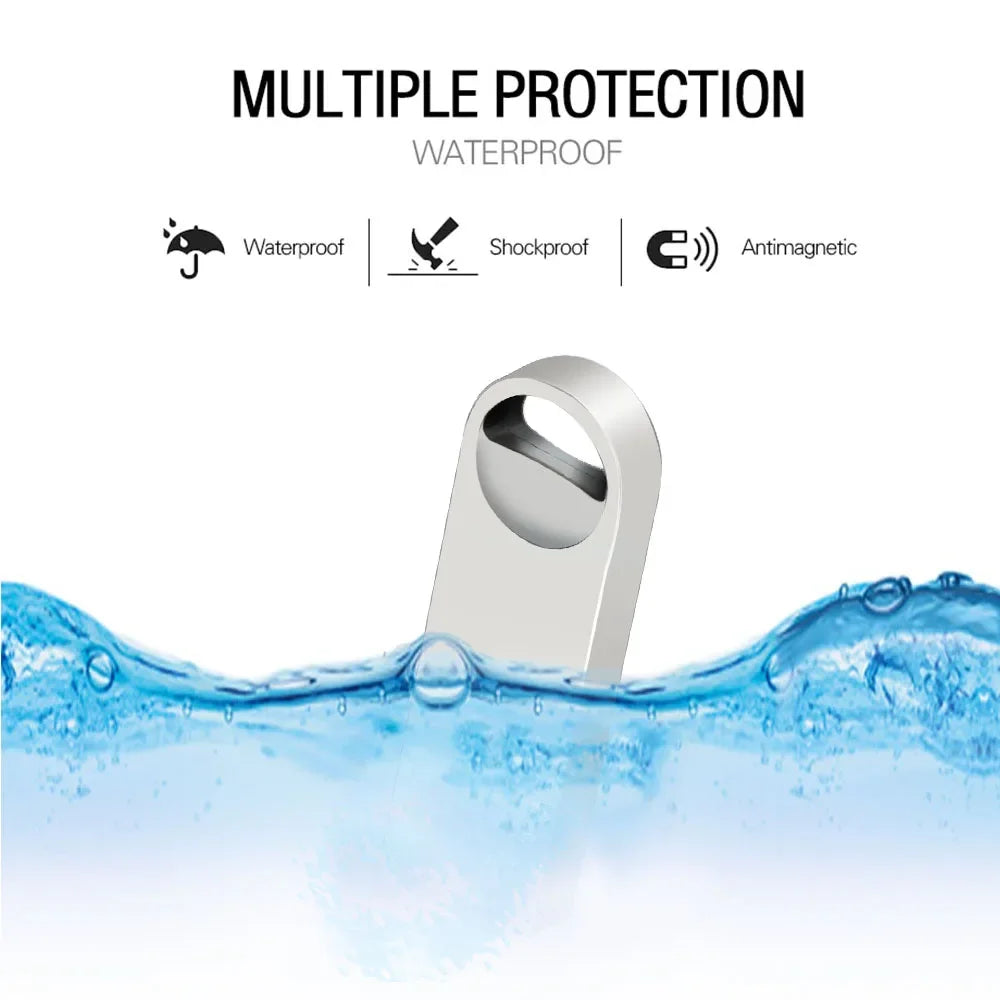 Neues USB-Flash-Laufwerk 64 GB Silber