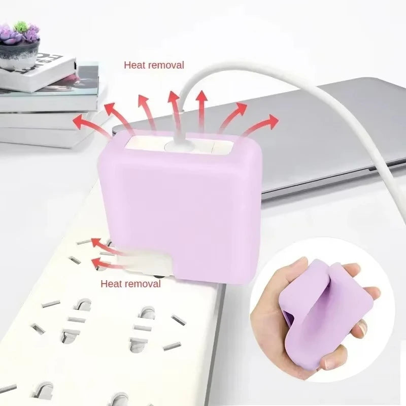 Reise-Silikonhülle für MacBook Ladegerät