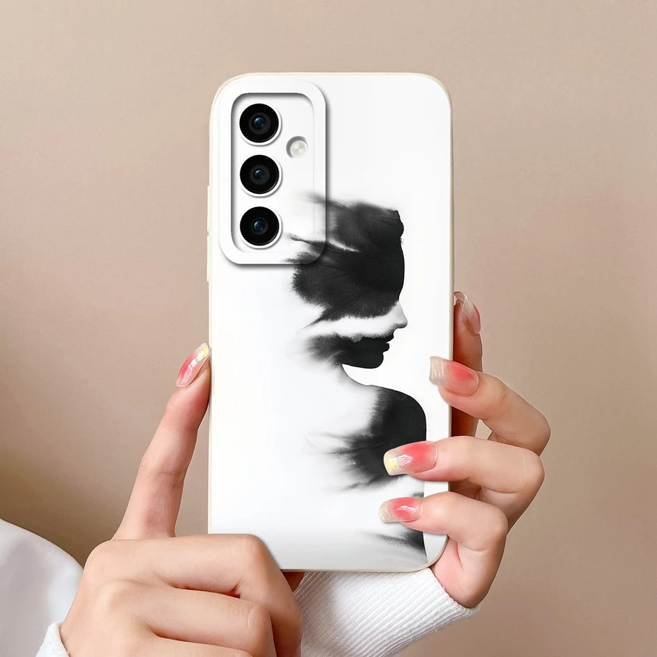 Leopardenmuster Silikonhülle mit Kameraschutz