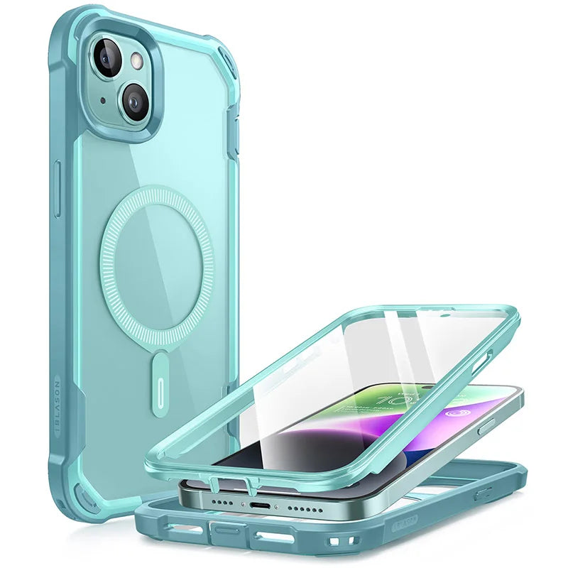 Shockproof case for iPhone 17 with screen protector