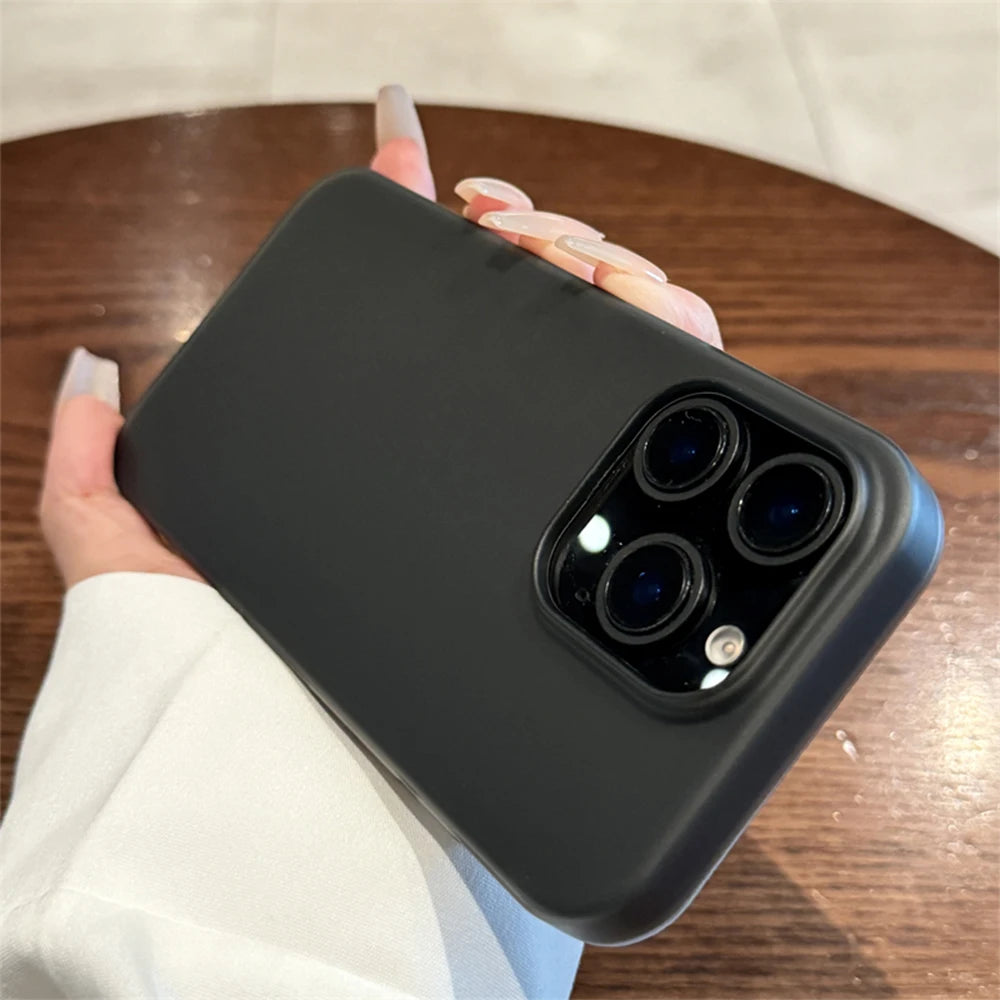 Transparente matte Handyhülle iPhone