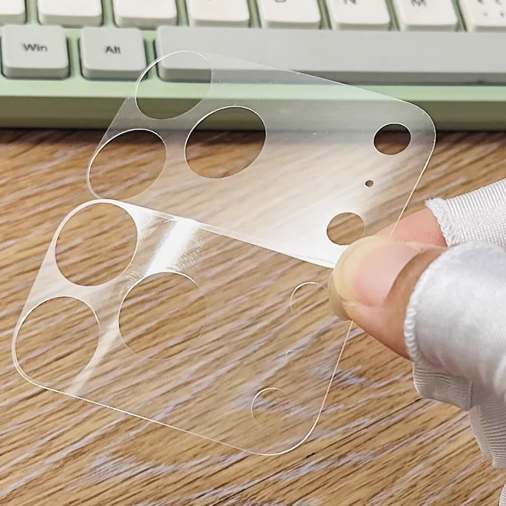 HD and matte lens protector for iPhone 17 series