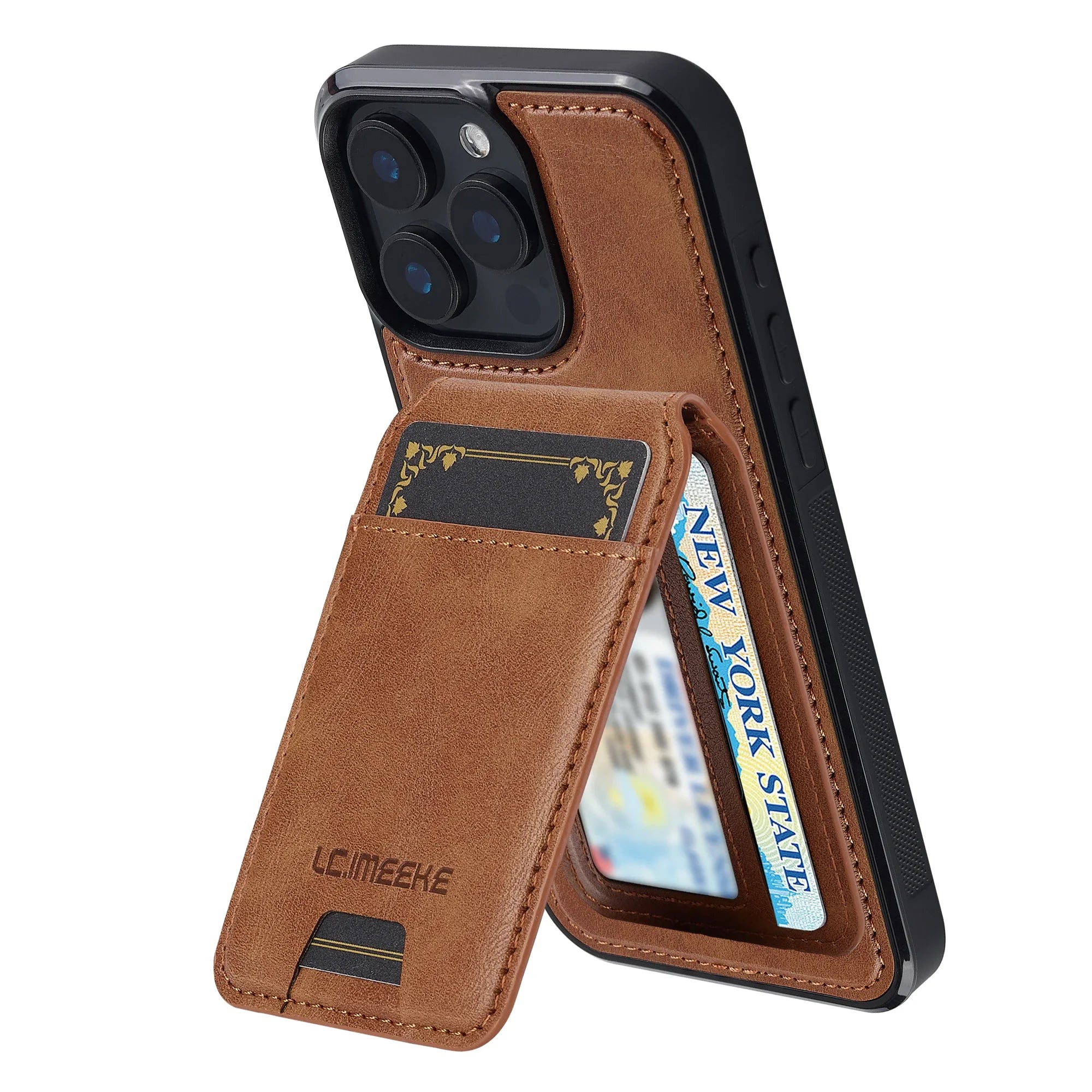 2-in-1 Lederhülle für iPhone 17 mit Kartenfach