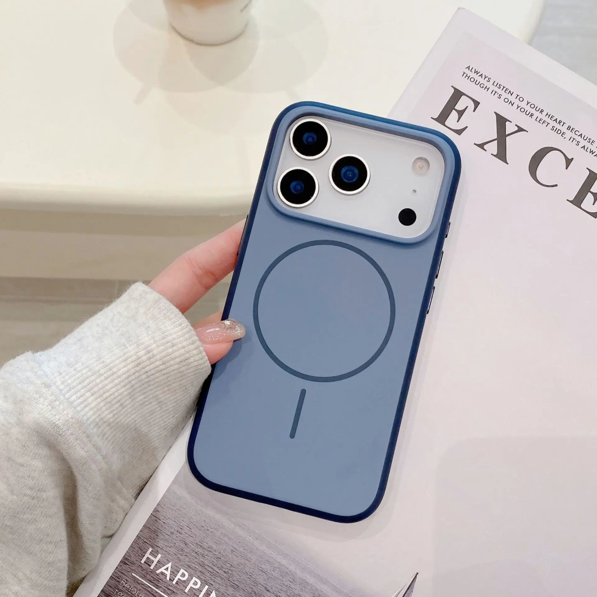 Transparente Magnethülle für iPhone 17 mit Magsafe