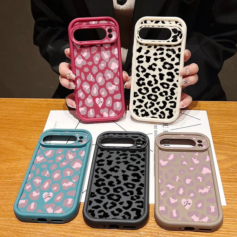Leoparden TPU-Hülle für Pixel 7–9 Pro