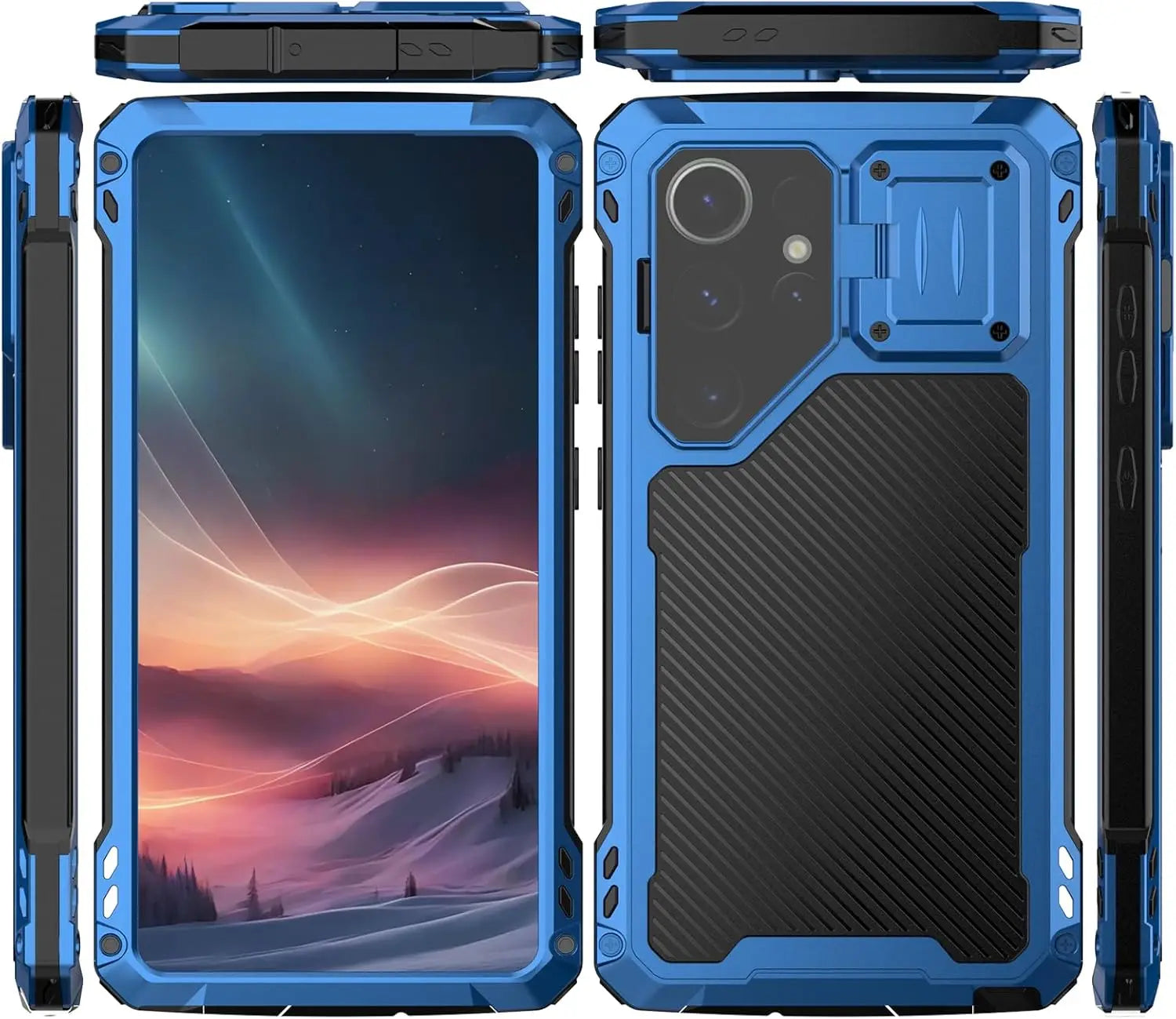 Aluminium Rüstungshülle für Samsung S25 Ultra Edge