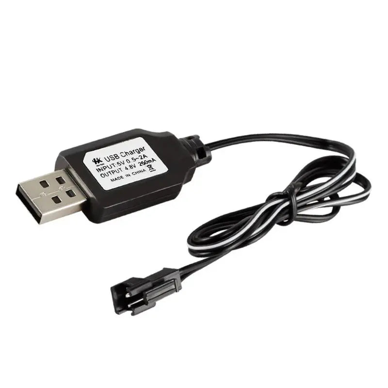 USB-Ladekabel für Ni-Cd/Ni-Mh Akku 4,8V SM-2P